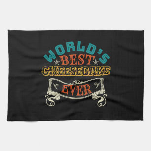 Welten Bester Käsekuchen Geschirrtuch