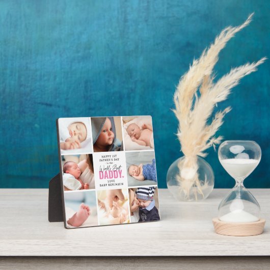 'Welten Bester Papa' 1. Pfarrertag Fotoplatte (InSitu)