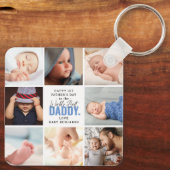 'Welten Bester Papa' 1. Pfarrertag Schlüsselanhänger (Rückseite)