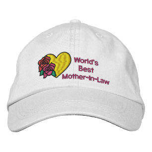 Welten Bester Schwiegerhut Bestickte Baseballkappe