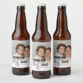 Welten Bester Vater Bierflaschenetikett (Flaschen)