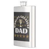 Welten-bester Vater Flachmann (Links)