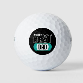 Welten Bester Vater Golfball