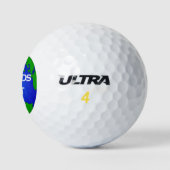 Welten Bester Vater Golfball (Logo)