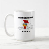 Welten Bester Vater je Funny Gift Kaffeetasse (Links)