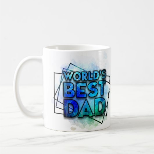 Welten Bester Vater Kaffeetasse (Links)