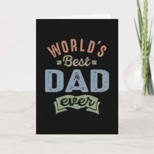 Welten Bester Vater Karte