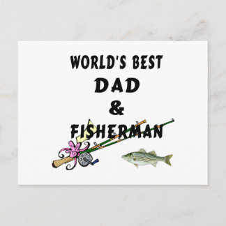 Welten bester Vater Postkarte