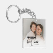 Welten Bester Vater Schlüsselanhänger (Vorderseite links)