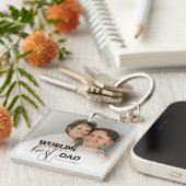 Welten Bester Vater Schlüsselanhänger (Vorderseite rechts)