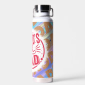 Welten Bester Vater Trinkflasche (Rückseite)