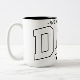Welten Bester Vater Zweifarbige Tasse
