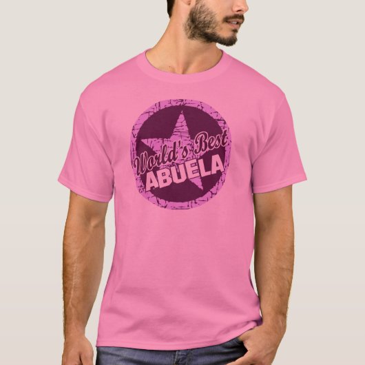 Welten bestes Abuela T-Shirt (Vorderseite)