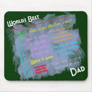 Welten bestes Dadism Mousepad