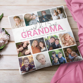 Welten Bestes Grandma | FotoCollage Kissen