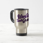 Welten Bestes Grandma Reisebecher (Vorderseite Links)