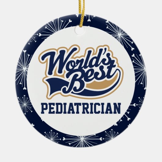 Welten Bestes Kinderarzneimittel Keramik Ornament (Vorne)