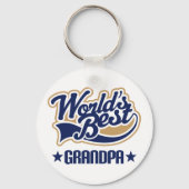 Welten Bestes Opa-Geschenk Schlüsselanhänger (Vorderseite)