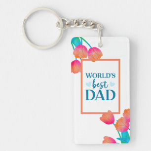 Welten Bestes Papa Bestes Vater Tag Geschenk Schlüsselanhänger