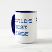 Welten bestes Zeyde Tasse (Vorderseite Links)