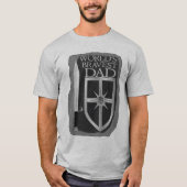 Welten Bravest Vater T-Shirt (Vorderseite)