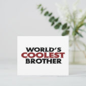 Welten Cooler Bruder Postkarte (Stehend Vorderseite)
