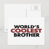 Welten Cooler Bruder Postkarte (Vorne/Hinten)