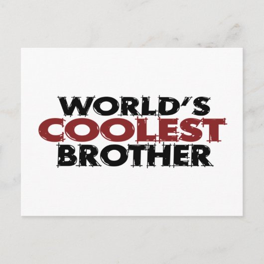 Welten Cooler Bruder Postkarte (Vorderseite)