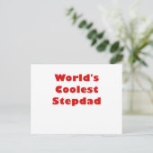 Welten Coolster Stepdad Postkarte (Stehend Vorderseite)