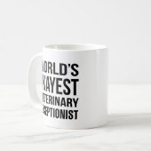 Welten - der beste Tierärzte Kaffeetasse (Vorderseite Links)