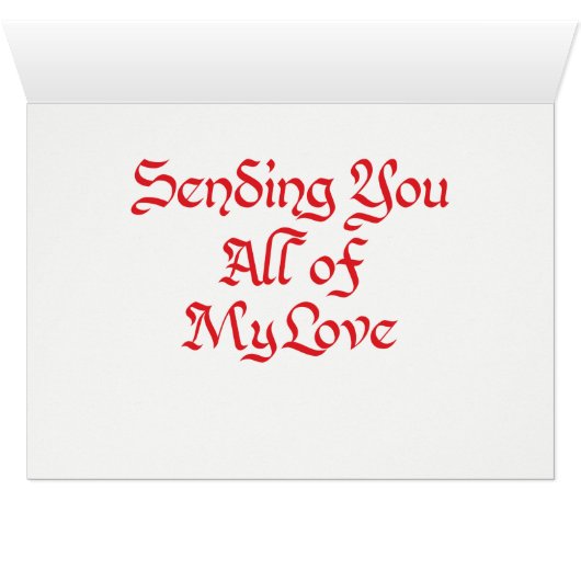 Welten der Liebe Card (Innenansicht Horizontal (Unten))