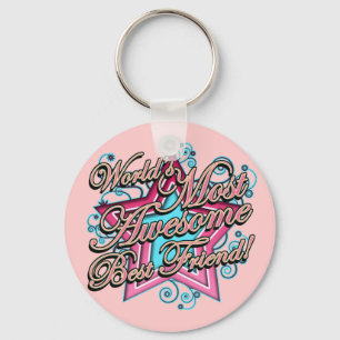 Welten der meiste fantastische beste Freund Schlüsselanhänger