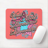 Welten der meiste fantastische Bibliothekar Mousepad (Mit Mouse)