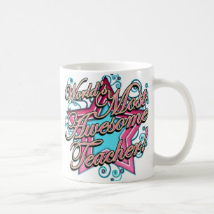 Welten der meiste fantastische Lehrer Kaffeetasse