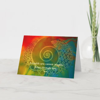 Welten des Wunders Rumi und der poetischen Kunst Karte