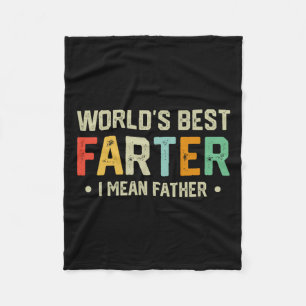 Welten die beste Farter I Gemein Vatermütter Vater Fleecedecke