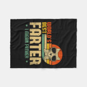 Welten die beste Farter I Gemein Vatermütter Vater Fleecedecke (Vorderseite (Horizontal))