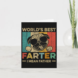 Welten die beste Farter I Gemein Vatermütter Vater Karte