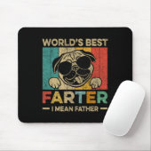 Welten die beste Farter I Gemein Vatermütter Vater Mousepad (Mit Mouse)