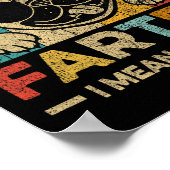 Welten die beste Farter I Gemein Vatermütter Vater Poster (Ecke)