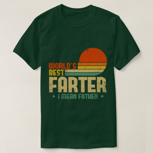 Welten die beste Farter I Gemein Vatermütter Vater T-Shirt (Design vorne)