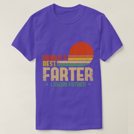 Welten die beste Farter I Gemein Vatermütter Vater T-Shirt (Design vorne)