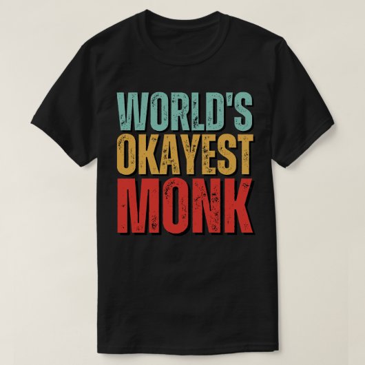 Welten, die den besten Mönch 2 T-Shirt (Design vorne)
