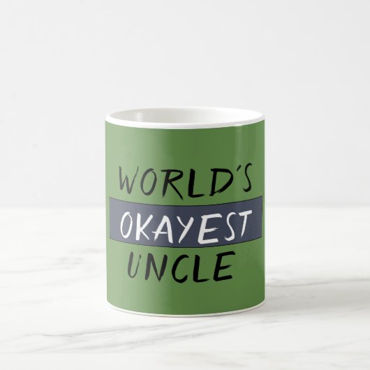 Welten, die in Uncle Funny Kaffeetasse (Mittel)