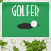 Welten, die wir gerade haben, Golfer Küchentücher  (Gefaltet)
