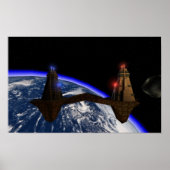 Welten gegenüber poster (Vorne)