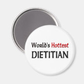 Welten heißer Diätist Magnet (Vorderseite/Rückseite)