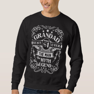 Welten Nr. 1 Grandad Vintag den Mann, den Mythos, Sweatshirt