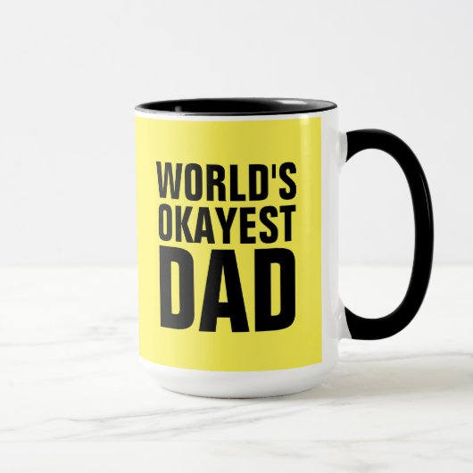 WELTEN OKAYEST VATER KAFFEE MUGS CUPS TASSE (Rechts)