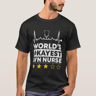 Welten sind die besten Lvn Krankenschwestern Pfleg T-Shirt